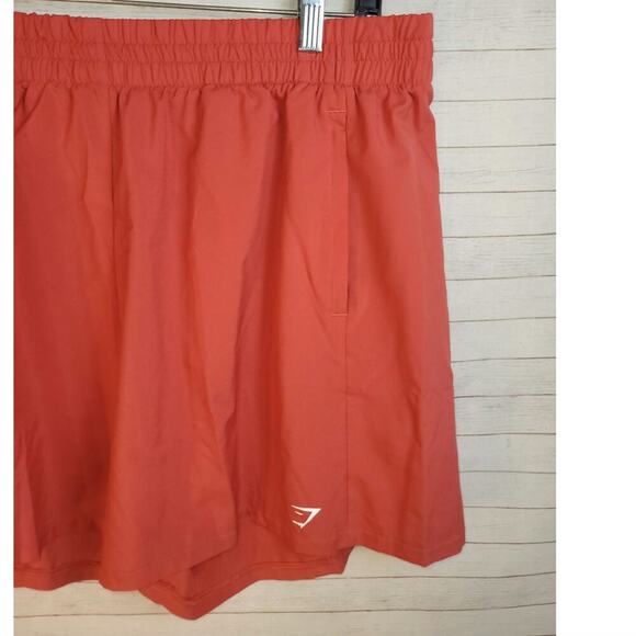 GYMSHARK ARRIVAL SHORTS IN RED, SZ XXL - Picture 2 of 11